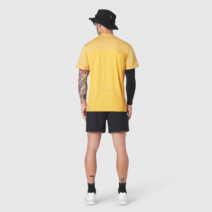 1191. AEROSILVER® UPF50+ Run Tee - Amber | ASRV