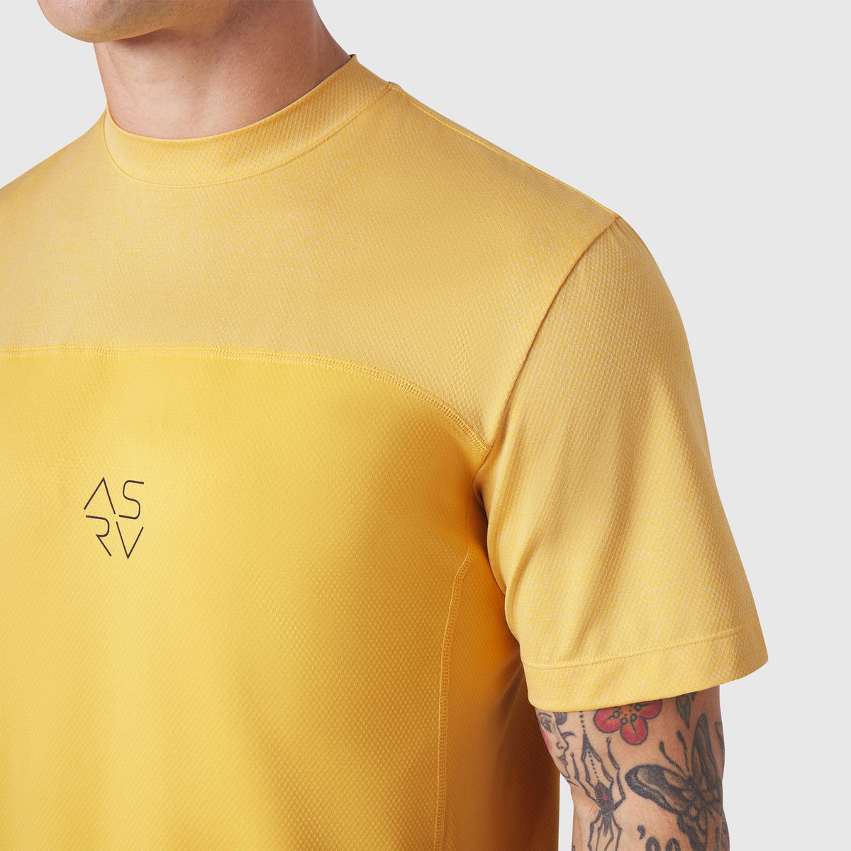 1191. AEROSILVER® UPF50+ Run Tee - Amber | ASRV
