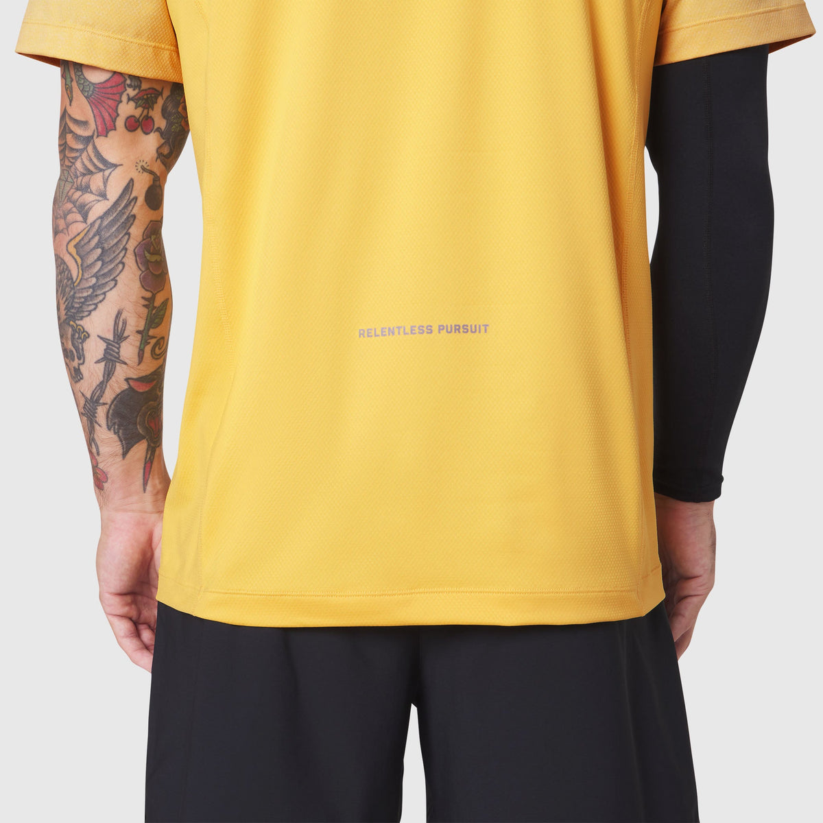 1191. AEROSILVER® UPF50+ Run Tee - Amber | ASRV