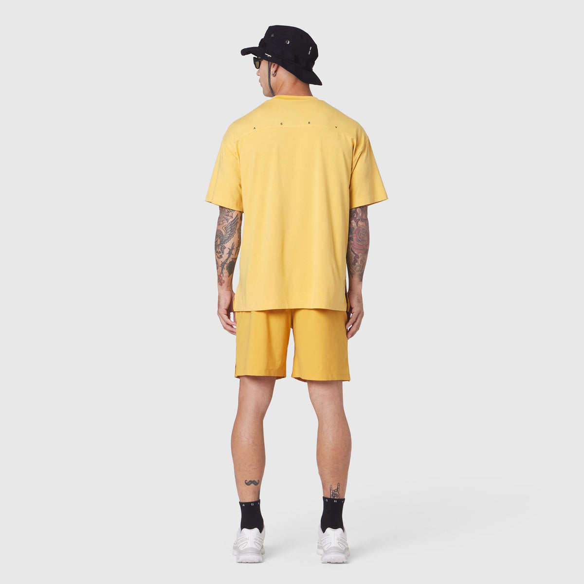1186. SUPIMA® Ice-Skin™ Reversible Tee - Amber/Black | ASRV
