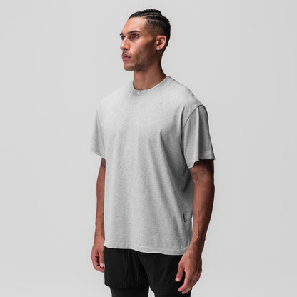 0797. Tech Essential™ Relaxed Tee - Heather Grey | ASRV