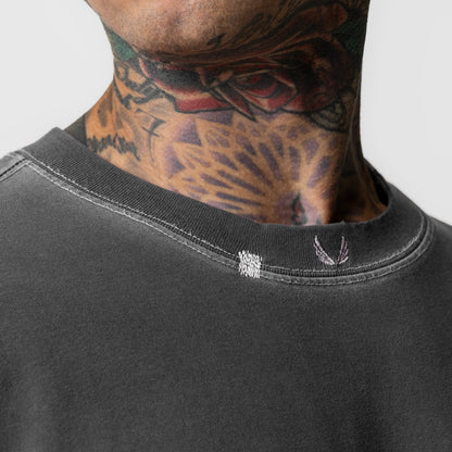0797. Tech Essential™ Relaxed Tee - Faded Grey | ASRV