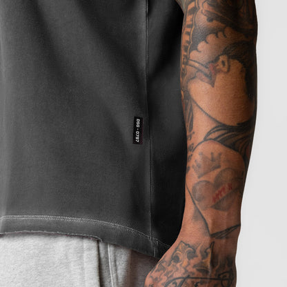 0797. Tech Essential™ Relaxed Tee - Faded Grey | ASRV
