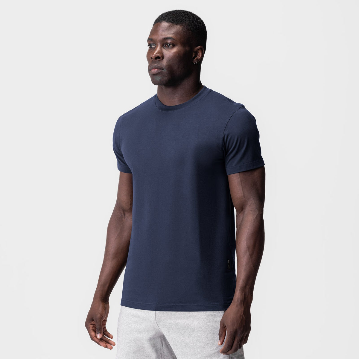 0923. Supima® Essential Tee - Navy | ASRV