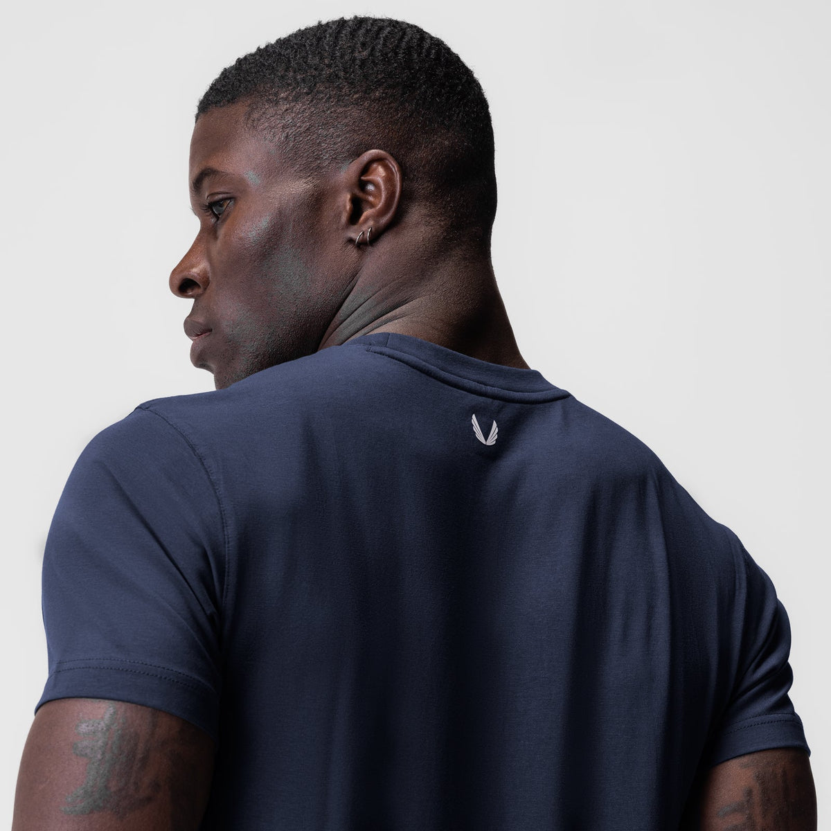 0923. Supima® Essential Tee - Navy | ASRV
