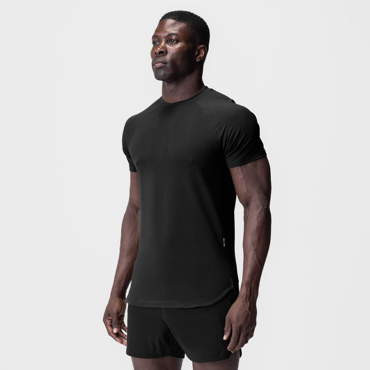 0767. Supima® Established Tee - Black | ASRV