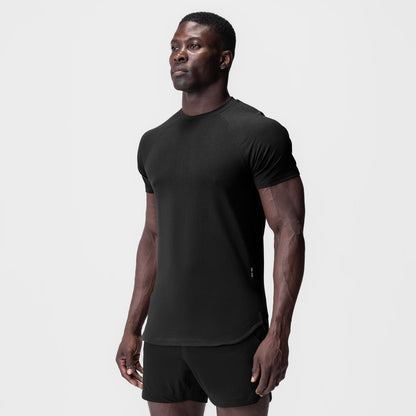 0767. Supima® Established Tee - Black | ASRV