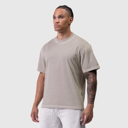 0797. Tech Essential™ Relaxed Tee - Faded Chai | ASRV