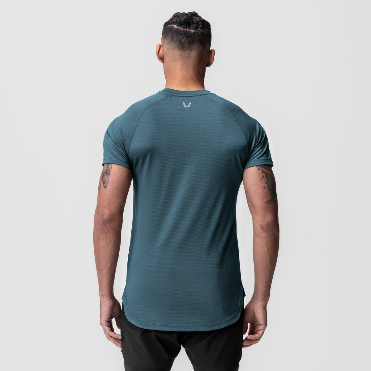 0660. AeroSilver® Established Tee - Storm | ASRV