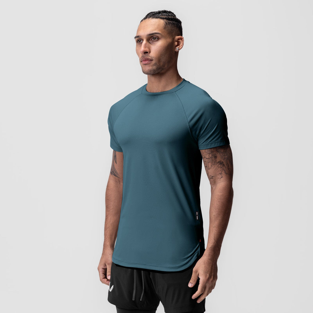 0660. AeroSilver® Established Tee - Storm | ASRV