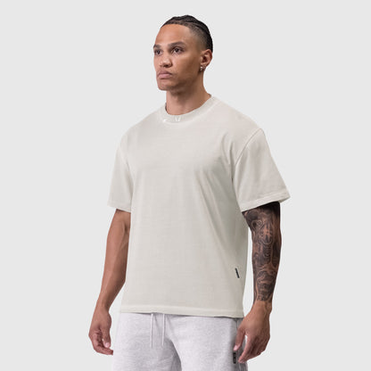 0797. Tech Essential™ Relaxed Tee - Faded Stone | ASRV