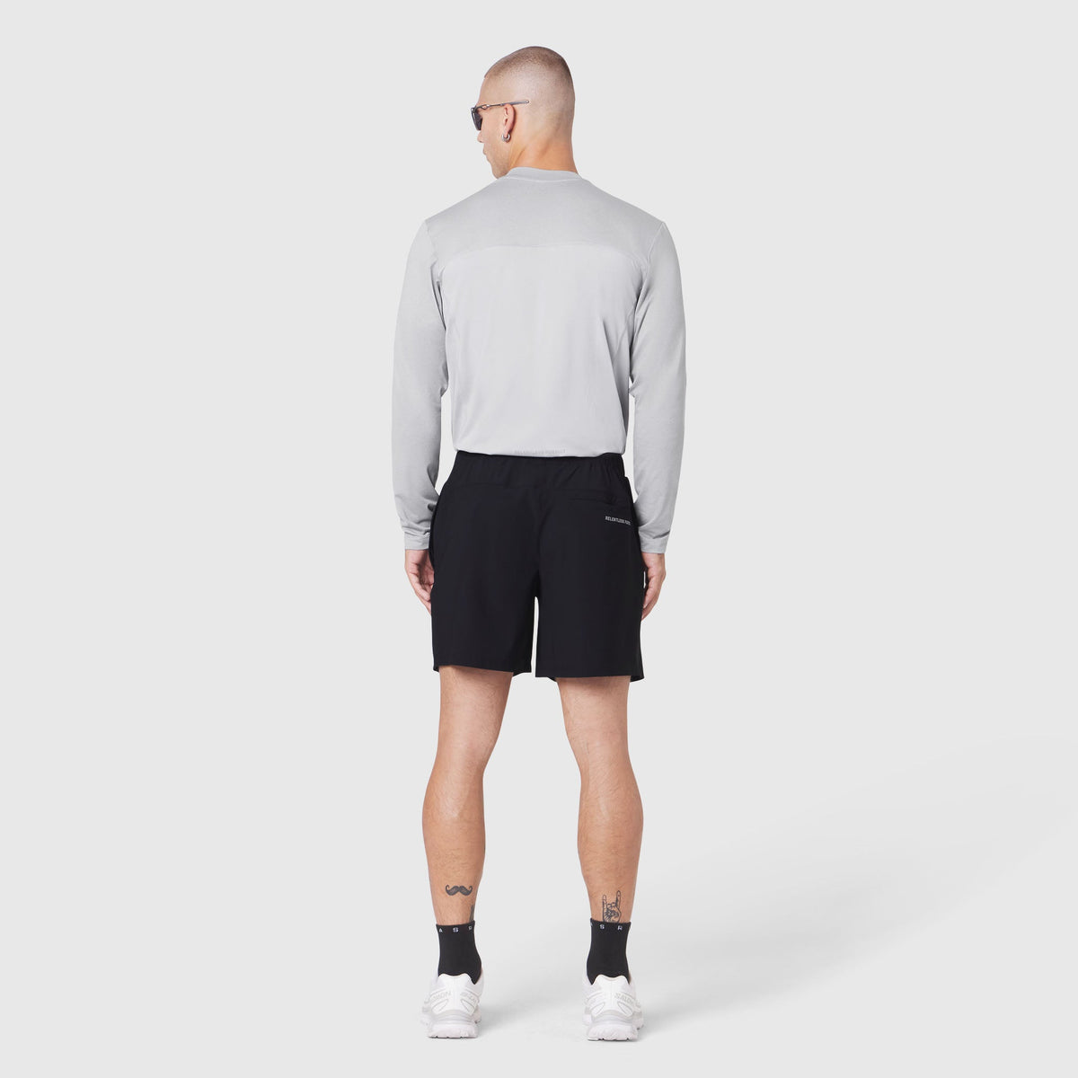 1190. AEROSILVER® UPF50+ Run Long Sleeve - Slate Grey | ASRV
