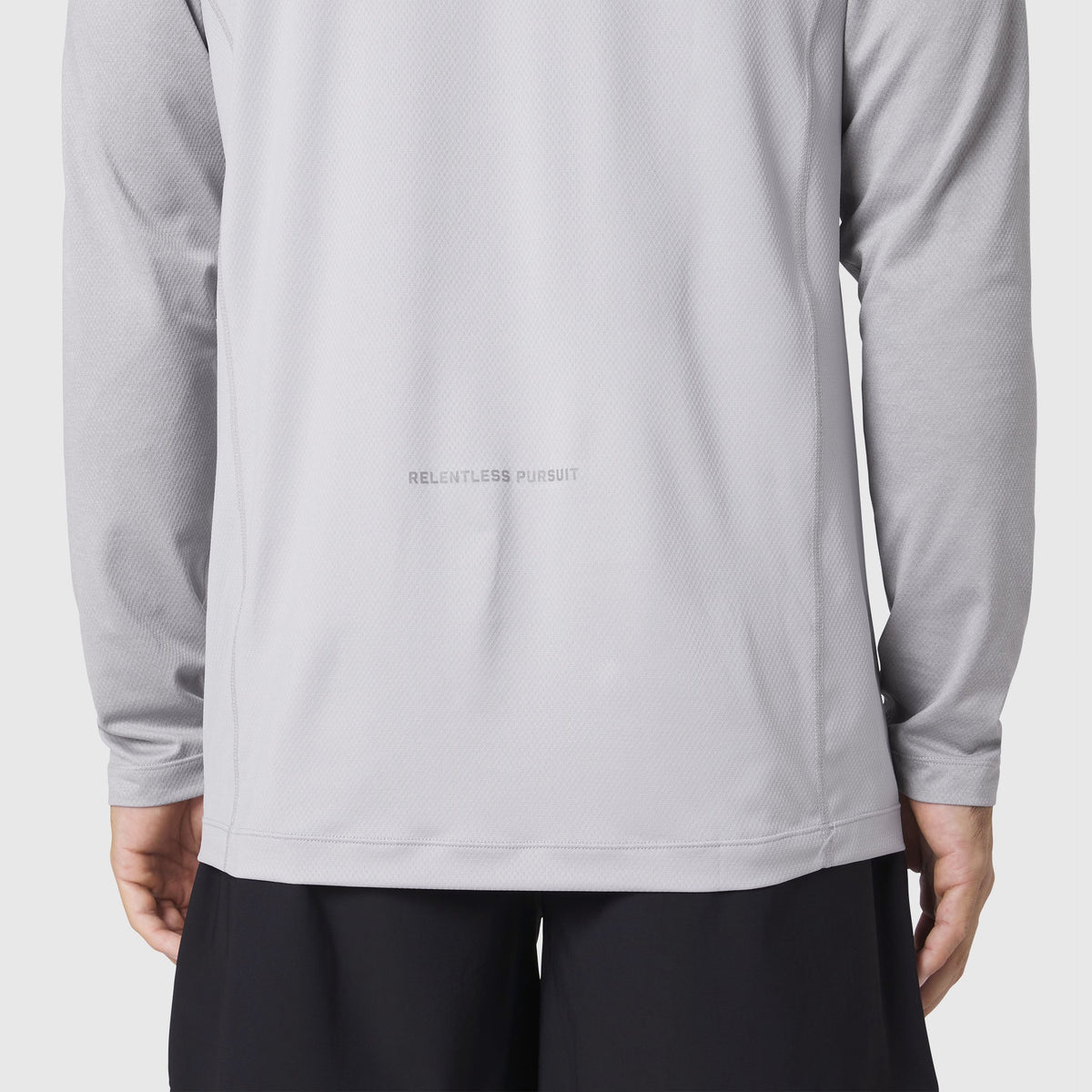 1190. AEROSILVER® UPF50+ Run Long Sleeve - Slate Grey | ASRV