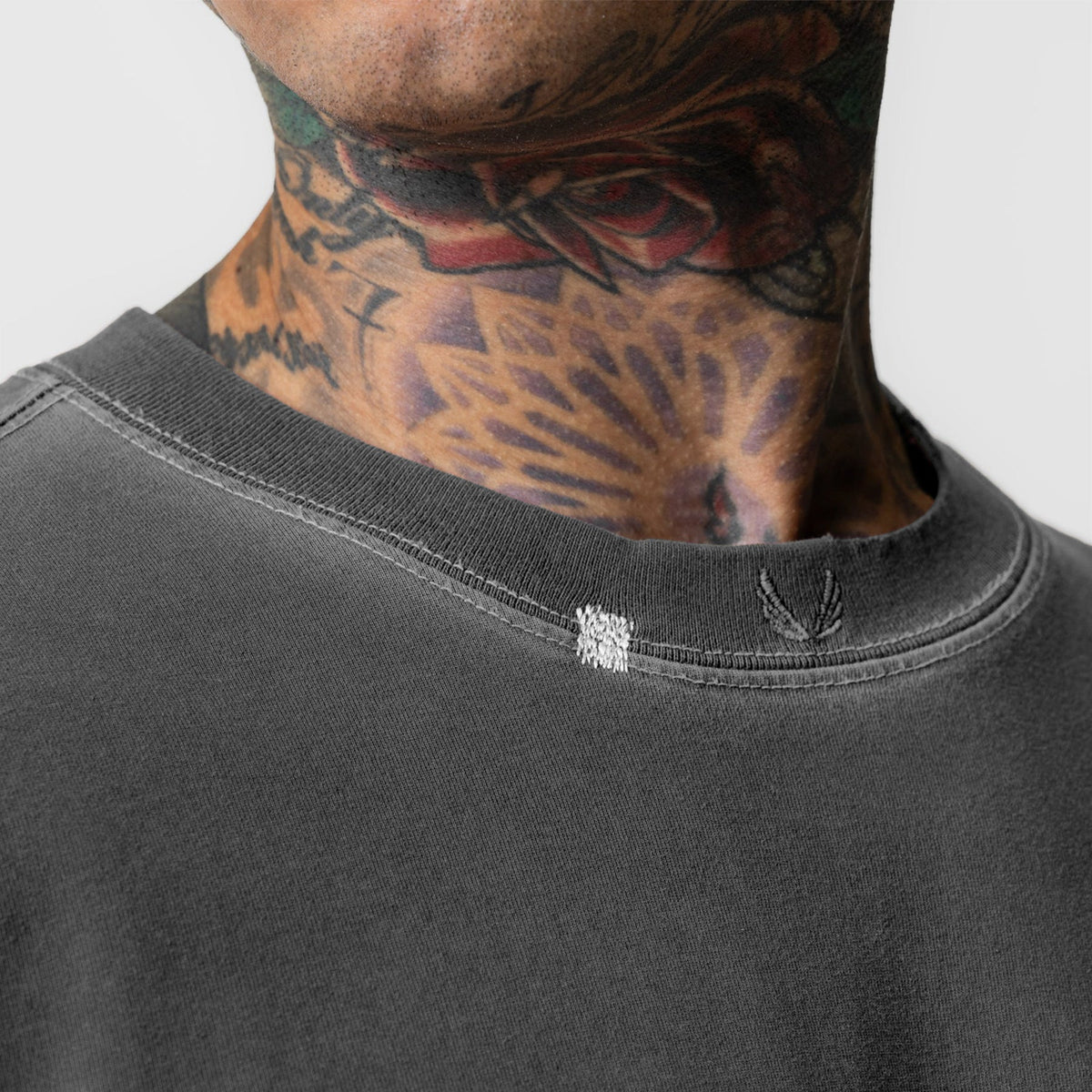 0851. Tech Essential™ Relaxed Long Sleeve - Faded Grey | ASRV