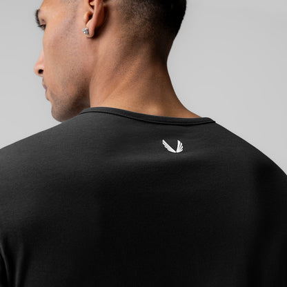 1058. Creora® Cotton Modal Long Sleeve - Black | ASRV