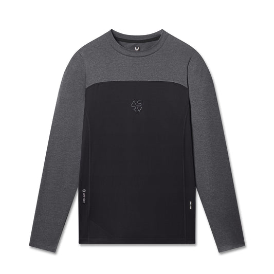 1190. AEROSILVER® UPF50+ Run Long Sleeve - Black | ASRV