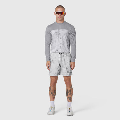 1190. AEROSILVER® UPF50+ Run Long Sleeve - Sedona Snow Camo | ASRV