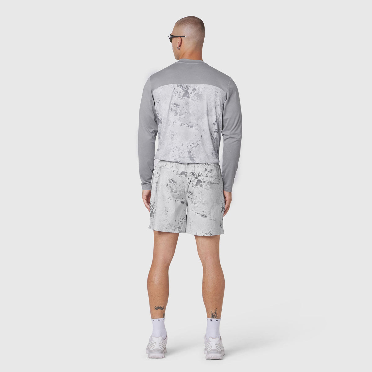 1190. AEROSILVER® UPF50+ Run Long Sleeve - Sedona Snow Camo | ASRV