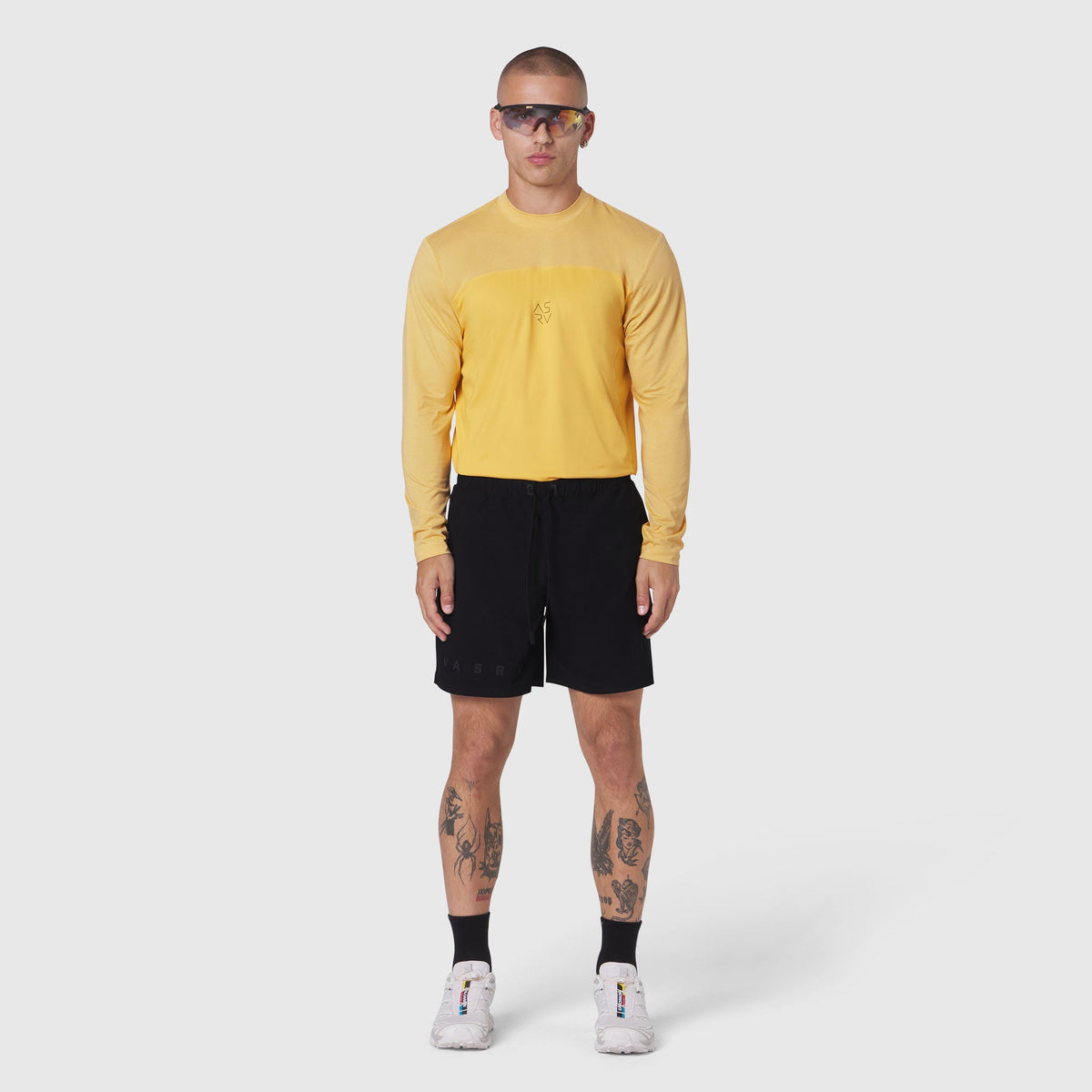 1190. AEROSILVER® UPF50+ Run Long Sleeve - Amber | ASRV