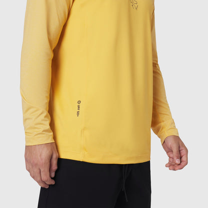 1190. AEROSILVER® UPF50+ Run Long Sleeve - Amber | ASRV