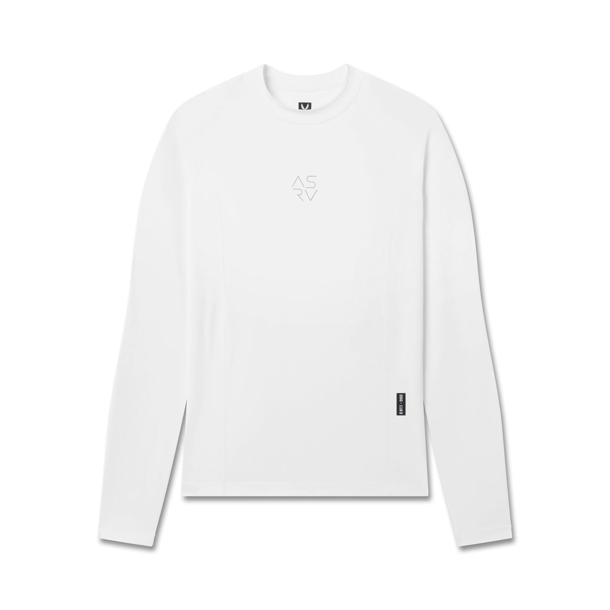 1163. LYCRA® ADAPTIV Baselayer Longsleeve - White | ASRV