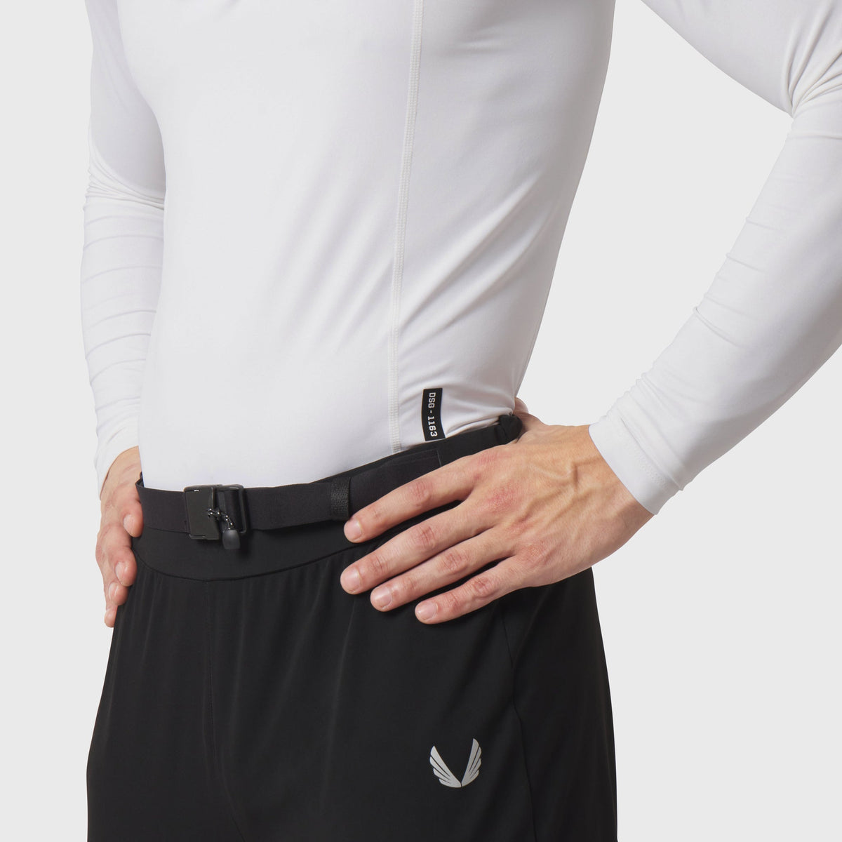 1163. LYCRA® ADAPTIV Baselayer Longsleeve - White | ASRV