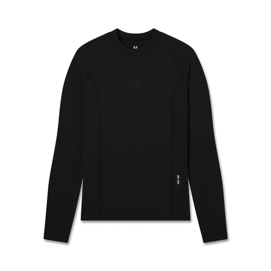 1163. LYCRA® ADAPTIV Baselayer Longsleeve - Black | ASRV