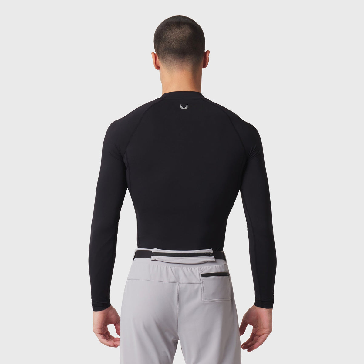 1163. LYCRA® ADAPTIV Baselayer Longsleeve - Black | ASRV