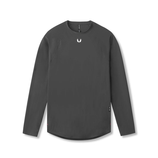 0947. Laser-Vent™ Established Long Sleeve - Space Grey | ASRV
