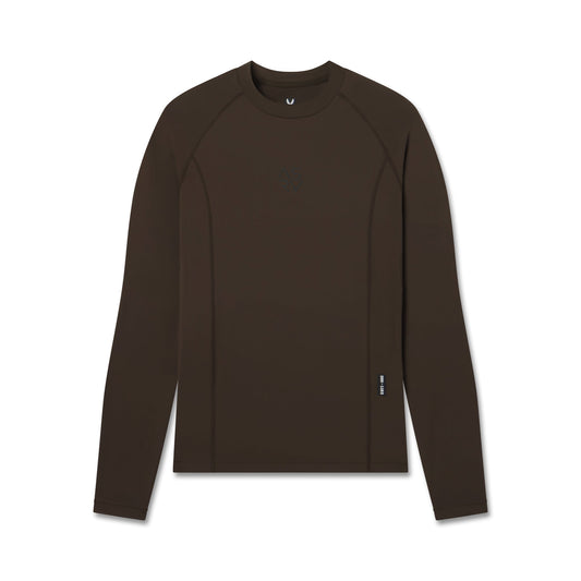1163. LYCRA® ADAPTIV Baselayer Longsleeve - Dark Earth | ASRV