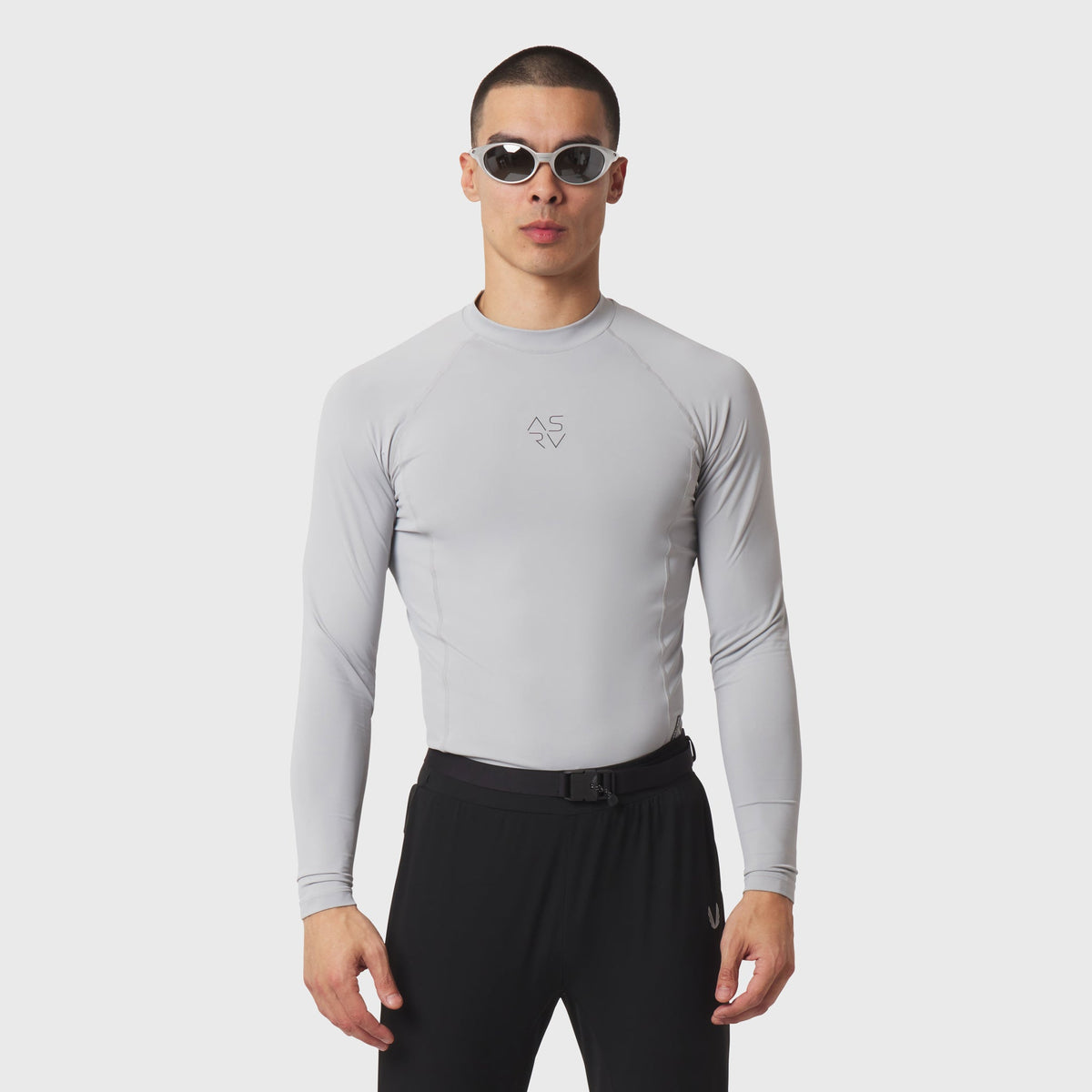 1163. LYCRA® ADAPTIV Baselayer Longsleeve - Slate Grey | ASRV
