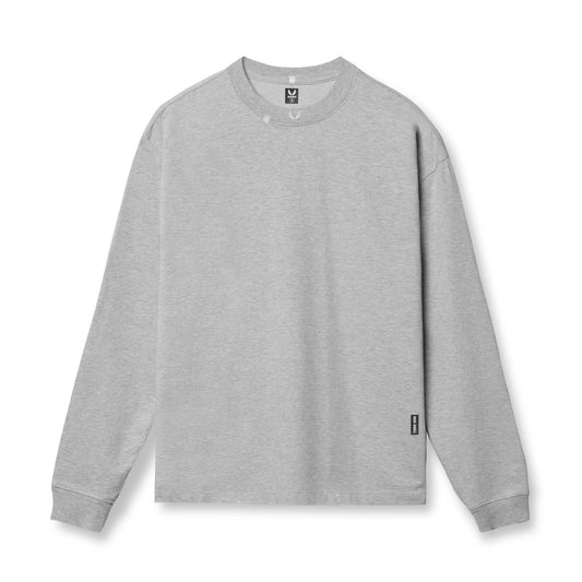 0851. Tech Essential™ Relaxed Long Sleeve - Heather Grey | ASRV