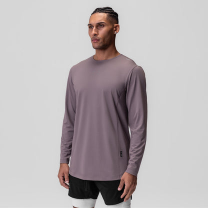 0907. AeroSilver® Training Long Sleeve - Moonscape "Space Bracket" | ASRV