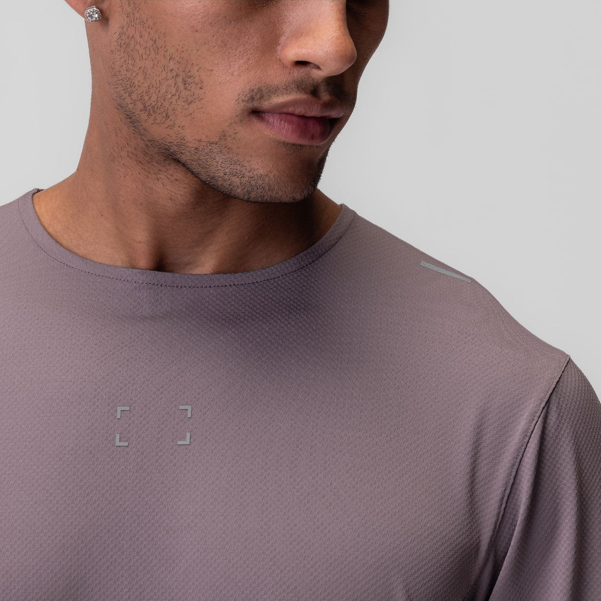 0907. AeroSilver® Training Long Sleeve - Moonscape "Space Bracket" | ASRV