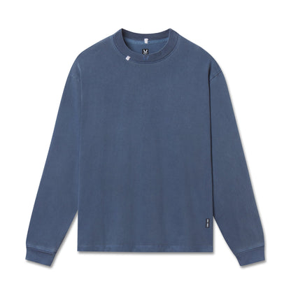 0851. Tech Essential™ Relaxed Long Sleeve - Faded Navy | ASRV