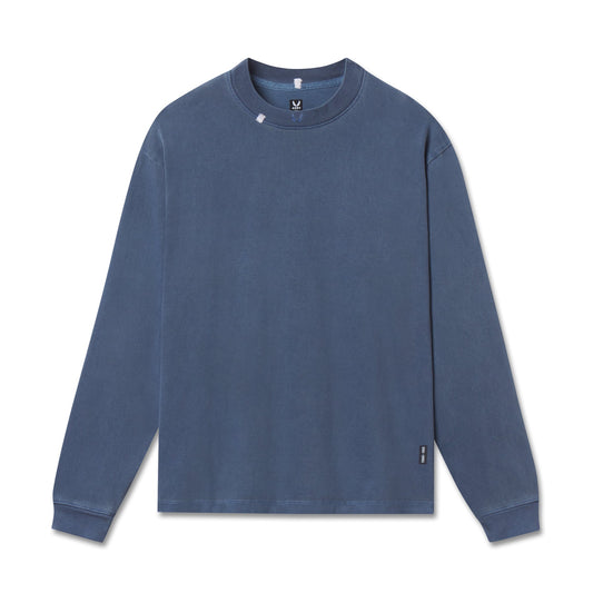 0851. Tech Essential™ Relaxed Long Sleeve - Faded Navy | ASRV