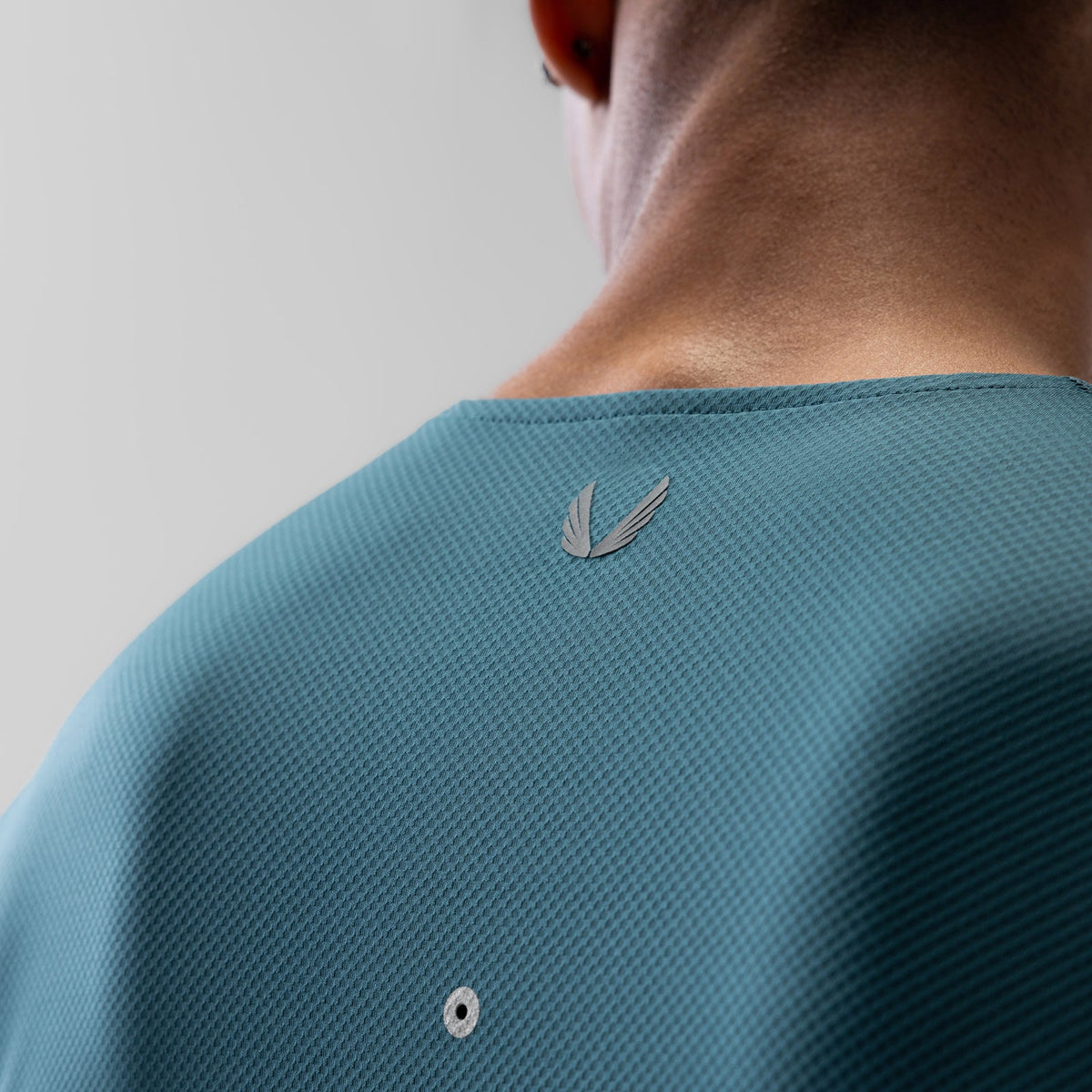 0907. AeroSilver® Training Long Sleeve - Storm "Space Bracket" | ASRV
