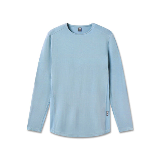 1058. Creora® Cotton Modal Long Sleeve - Light Sky | ASRV