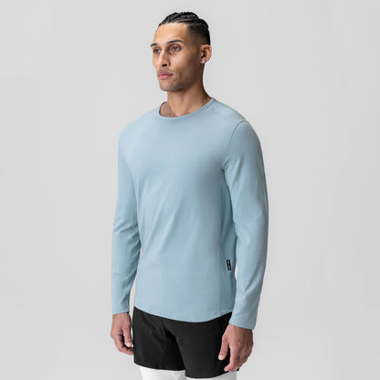 1058. Creora® Cotton Modal Long Sleeve - Light Sky | ASRV