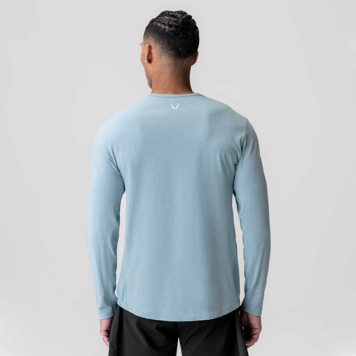 1058. Creora® Cotton Modal Long Sleeve - Light Sky | ASRV