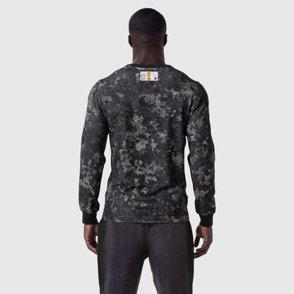 1112. Waffle Knit Longsleeve - Pixel Camo | ASRV