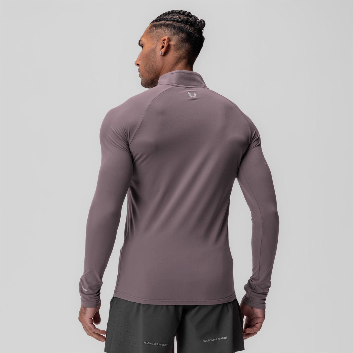 0906. Thermal Training Quarter Zip - Moonscape "Cyber" | ASRV