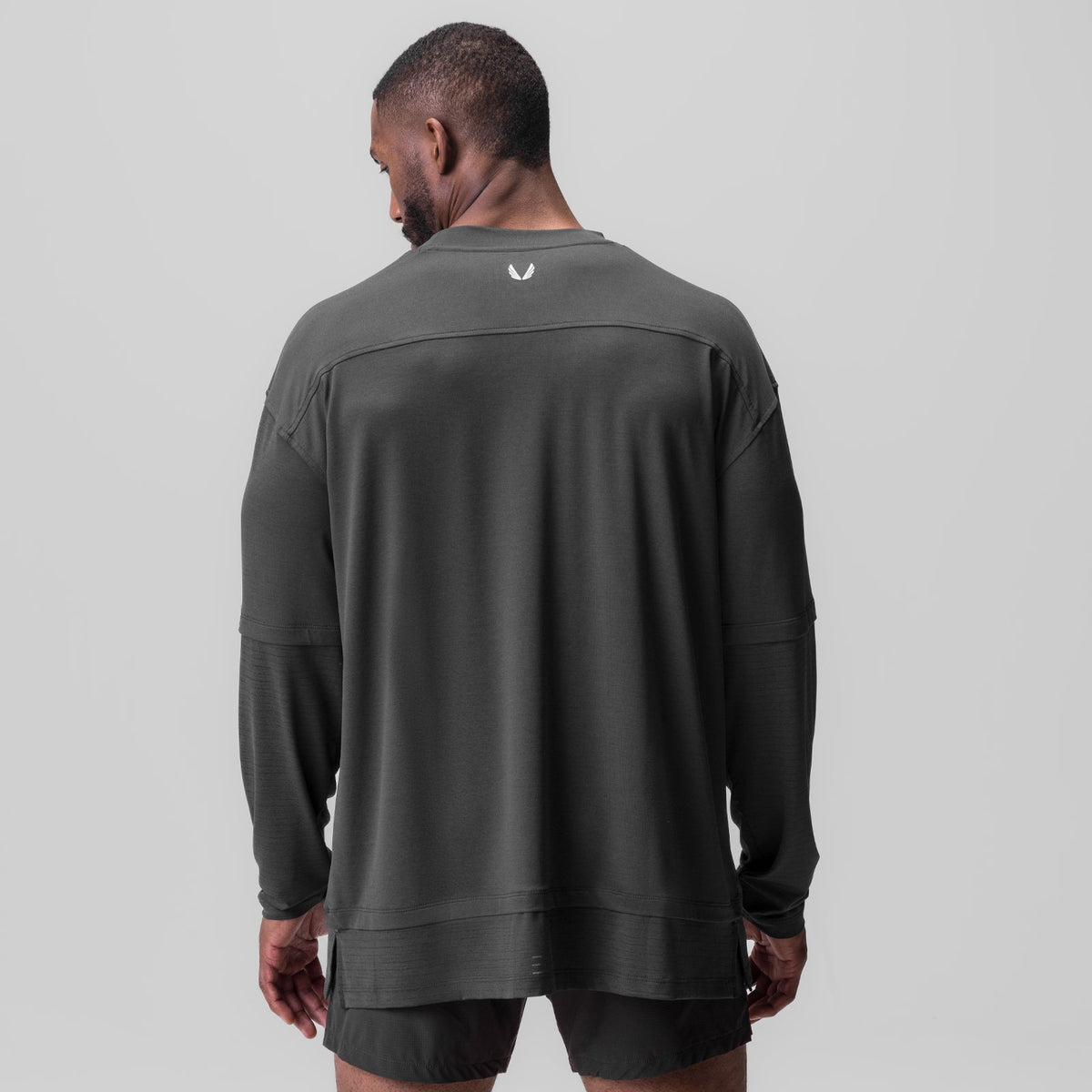 0842. 3D-Lite® 2.0 Layered Long Sleeve - Space Grey "OTWR" | ASRV