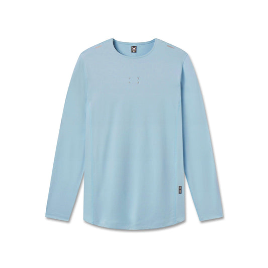 0907. AeroSilver® Training Long Sleeve - Light Sky "Space Bracket" | ASRV
