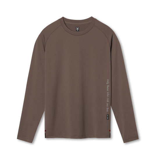 0832. 3D-Lite® 2.0 Fitted Long Sleeve - Deep Taupe "OTWR" | ASRV