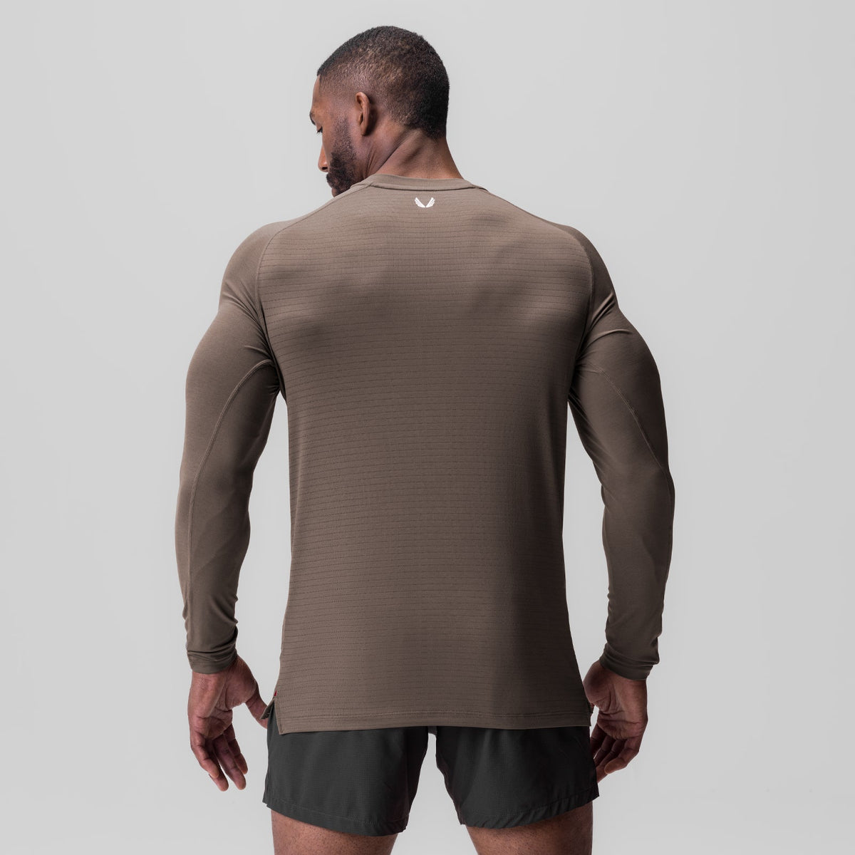 0832. 3D-Lite® 2.0 Fitted Long Sleeve - Deep Taupe "OTWR" | ASRV