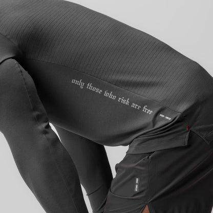 0832. 3D-Lite® 2.0 Fitted Long Sleeve - Space Grey "OTWR" | ASRV