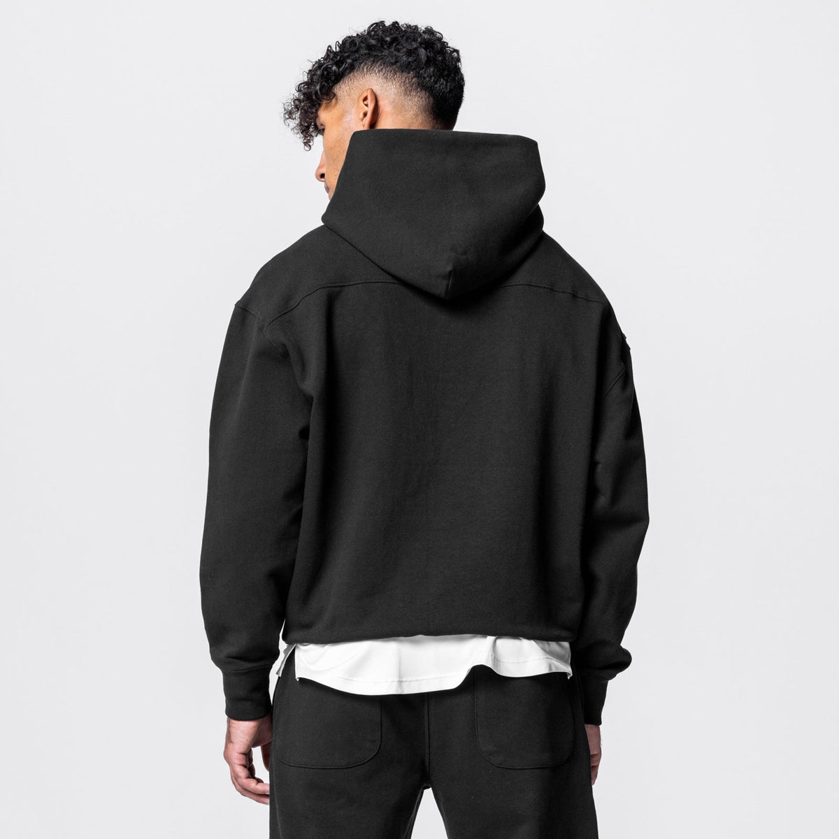 0648. Tech-Terry™ Hoodie - Black | ASRV