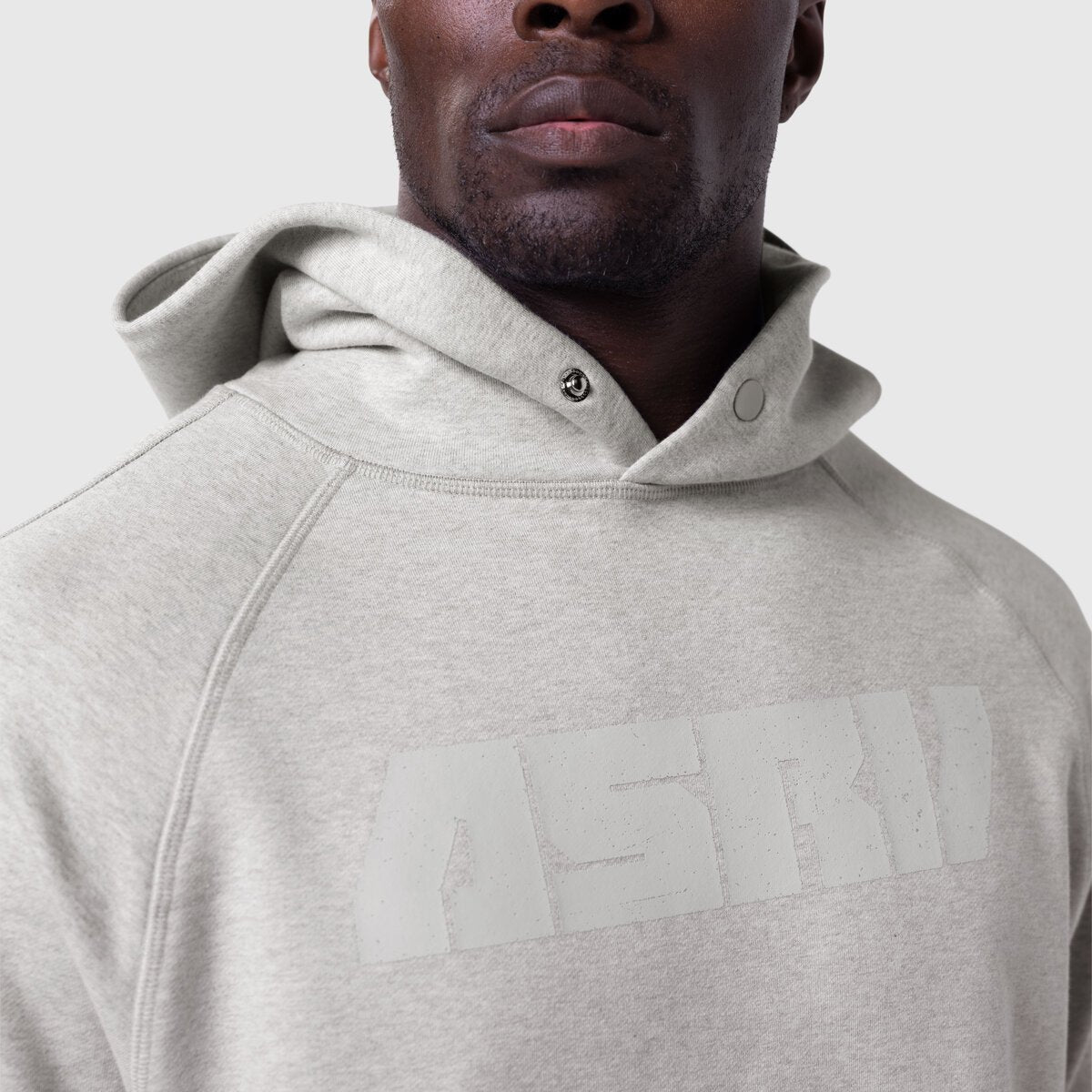 1121. Tech-Terry™ Training Hoodie - Heather Grey "Blade" | ASRV