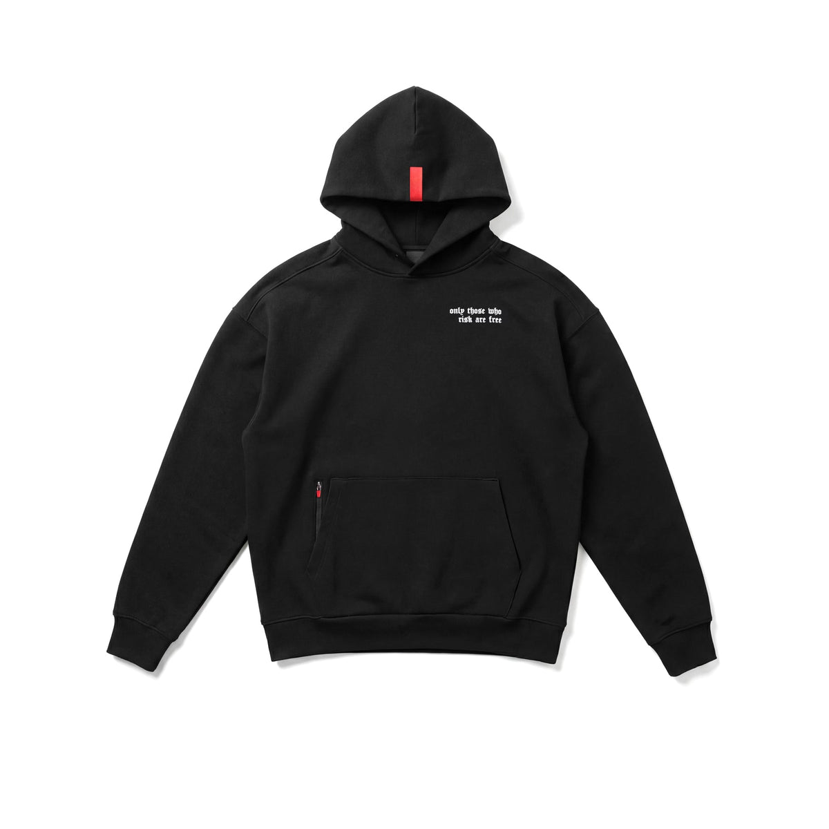 0874. Tech-Terry™ Zip Hoodie - Black "Dragon" | ASRV